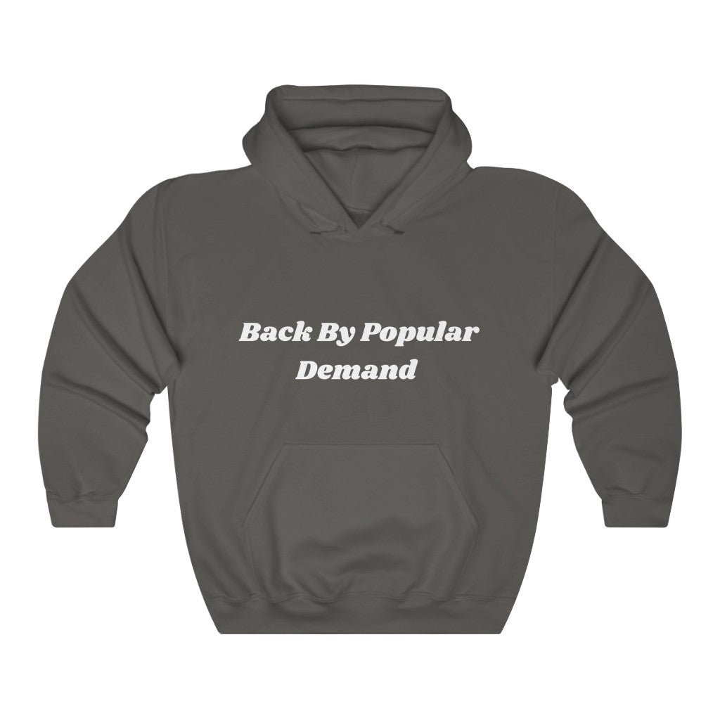 Black by popular outlet demand hoodie