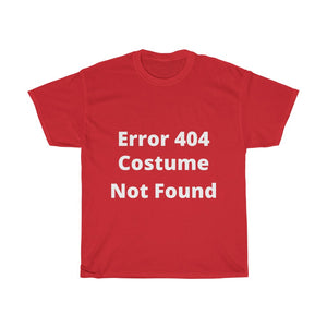 Error 404 Costume Not Found