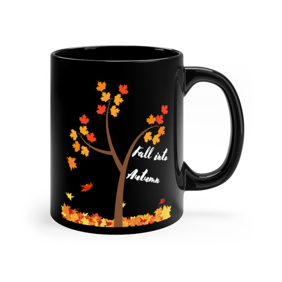 Fall into Autumn | Black Mug
