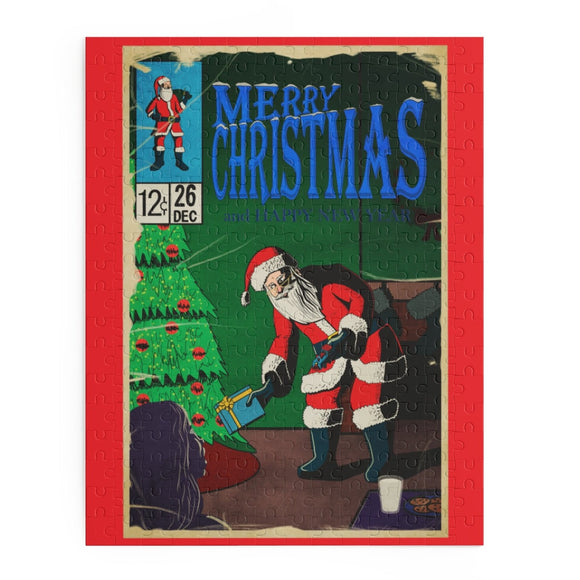 Christmas Comicbook Cover Puzzle (120, 252, 500-Piece)