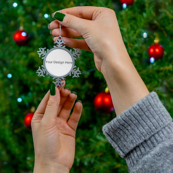 Custom Snowflake Ornament