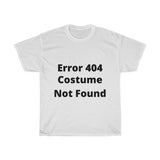 Error 404 Costume Not Found