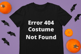 Error 404 Costume Not Found